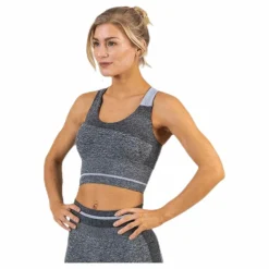 Halley Seamless Bra Black/Grey