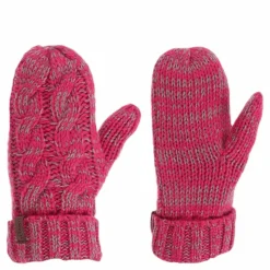 Handlight Reflective Mitten Pink/Grey