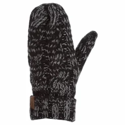 Handlight Reflective Mitten Black/Grey