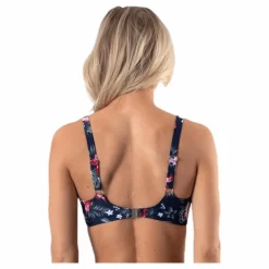 Hawaii Unique Wire Bra Blue/Patterned
