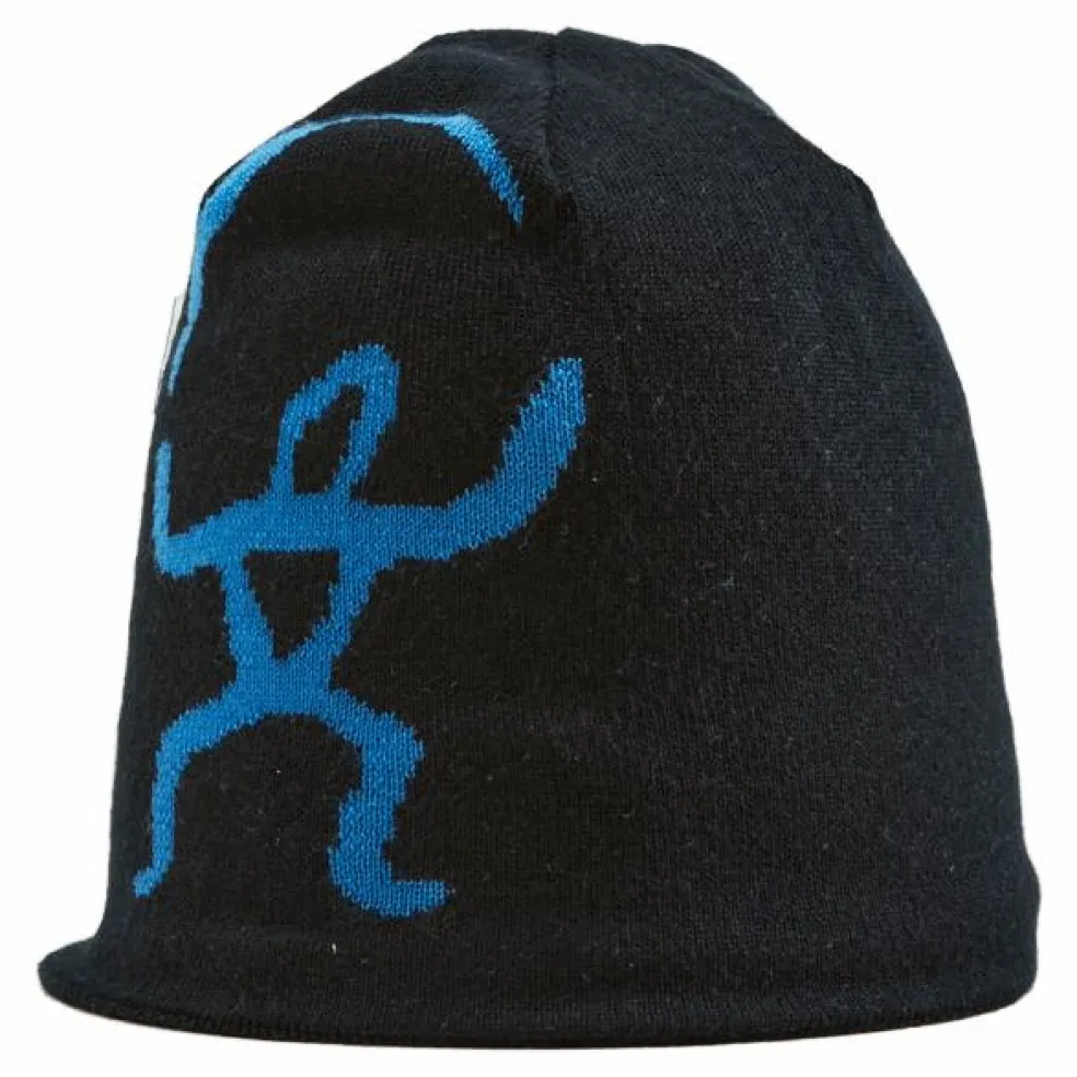 Hawk Knitted Cap Black