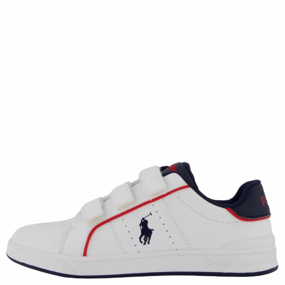 Heritage Court Iii Ez C-white Smooth/navy W/ Navy Pp
