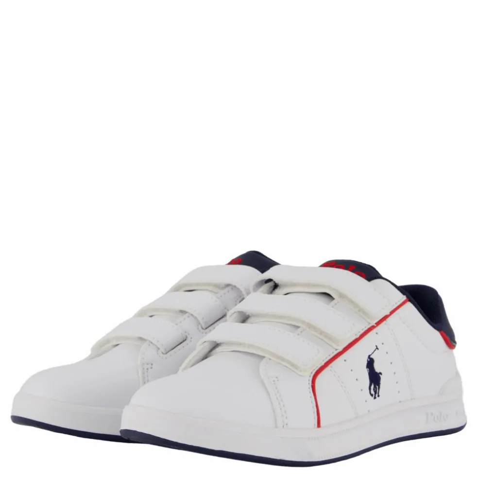 Heritage Court Iii Ez C-white Smooth/navy W/ Navy Pp