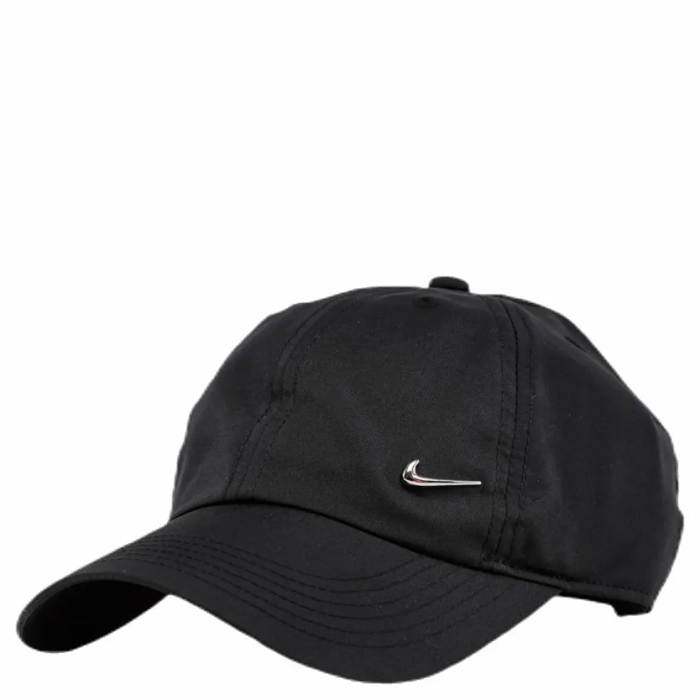 Heritage86 Kids' Adjustable Hat BLACK/METALLIC SILVER