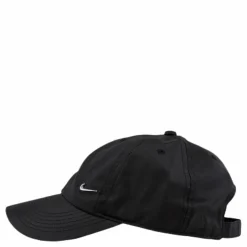Heritage86 Kids' Adjustable Hat BLACK/METALLIC SILVER
