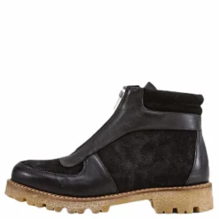 Herla Leather Boot Black