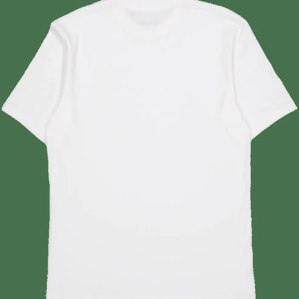 High Neck Tee White