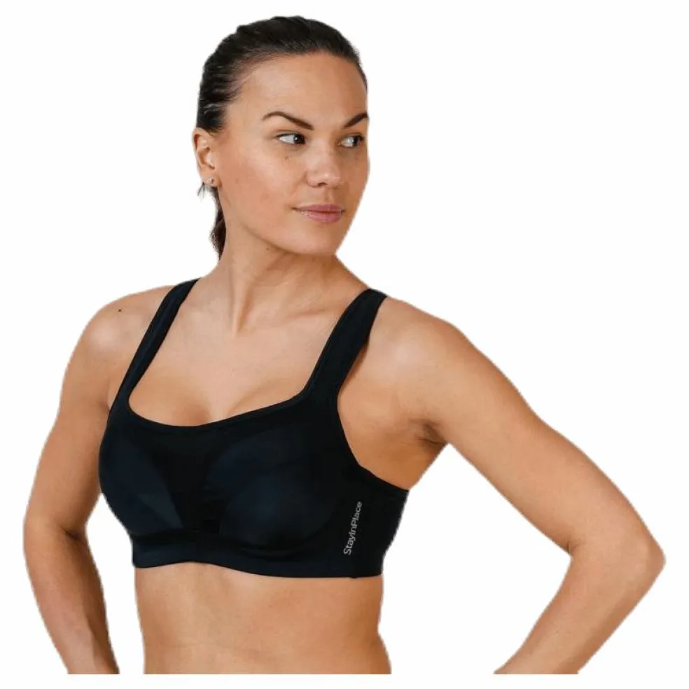 High Support Sports Bra H Black