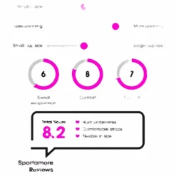 High Support Sports Bra H Black