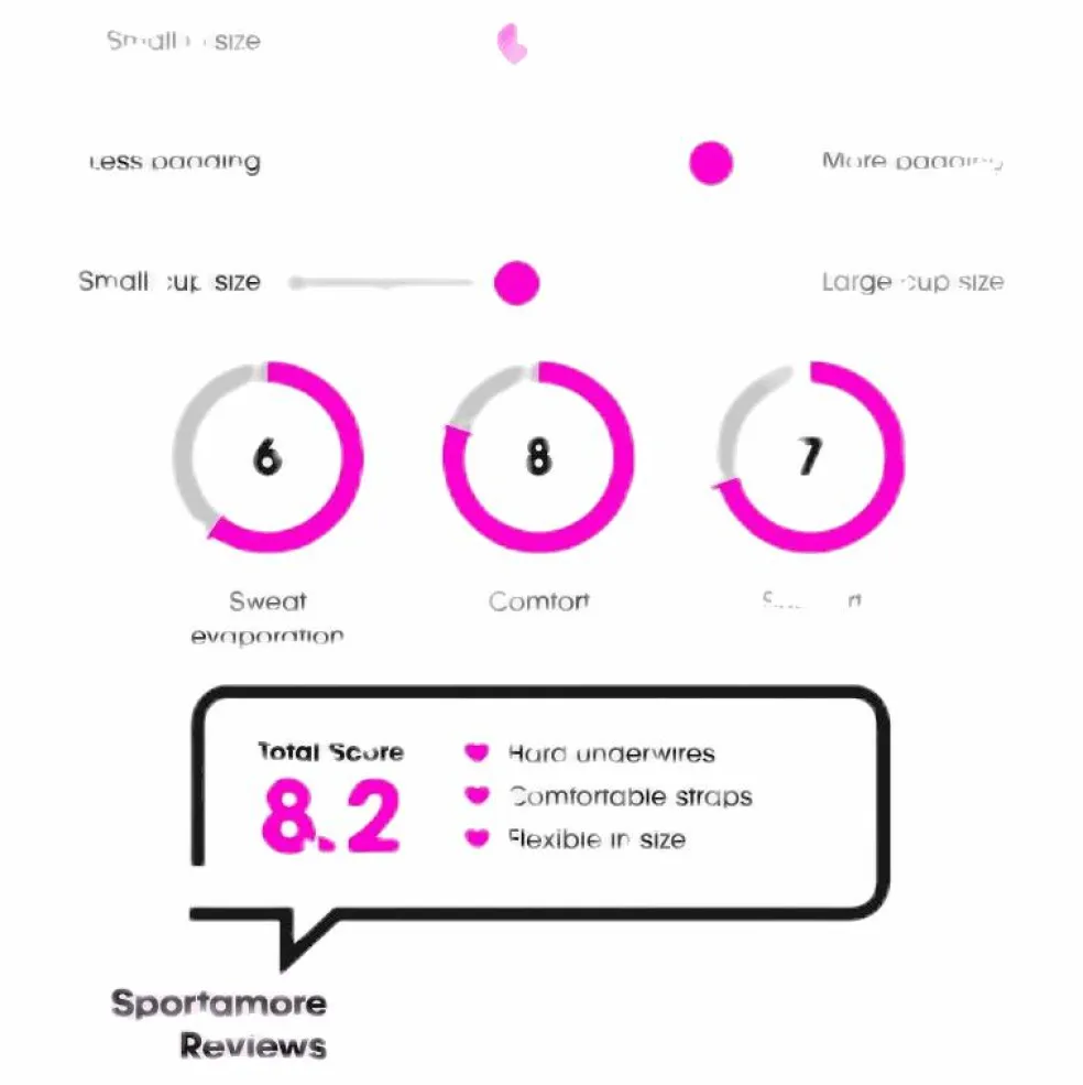 High Support Sports Bra H Black