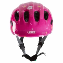 Hjälm Smiley 2.0 m/grönt spänne Pink