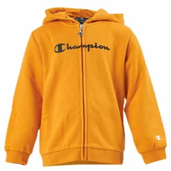 Hooded Full Zip Suit Junior Yellow