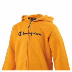 Hooded Full Zip Suit Junior Yellow