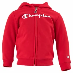 Hooded Full Zip Suit Junior Red
