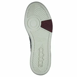 Hoops 3.0 Mid Lifestyle Basketball Classic Vintage Shoes Cloud White / Shadow Navy / Shadow Red