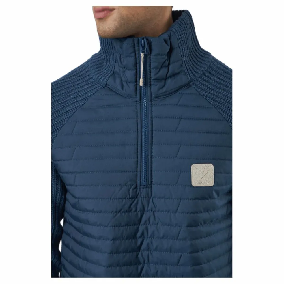 Hybrid Halfzip Denim