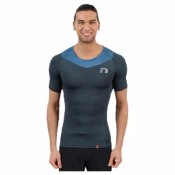 Iconic Vent Stretch Tee M Blue