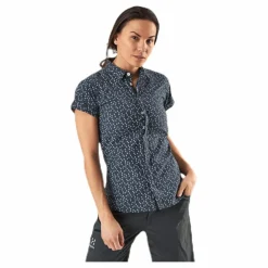 Idun SS Shirt Blue/Patterned