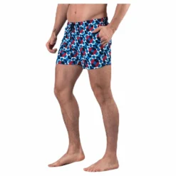 Illusion Dot Swim Shorts Blue