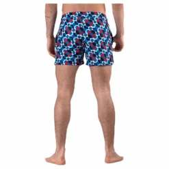 Illusion Dot Swim Shorts Blue