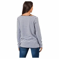 Ingrid Ls Top White/Black