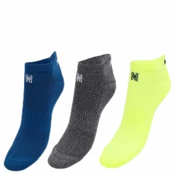 Izzy 3-Pack Running Socks Patterned