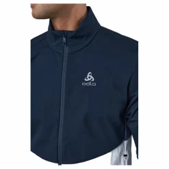 Jacket Markenes Dark Sapphire - White