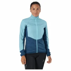 Jacket Run Easy Warm Hybrid Blue Wing Teal - Polynya