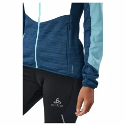 Jacket Run Easy Warm Hybrid Blue Wing Teal - Polynya