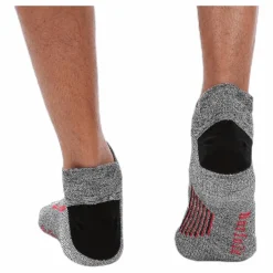 Jeff Mid-cut Merinowool Running Sock Grey