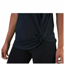 Jolie Knot Singlet Black