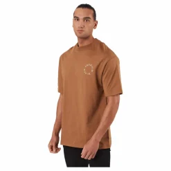 Jprblakam Ocean Back Tee Ss Cn Toasted Coconut