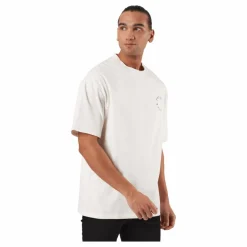 Jprblakam Ocean Back Tee Ss Cn Egret