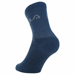Jr 2pk Wool Sock Web Denim