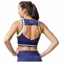 Jump Sports Bra  Blue/White/Yellow