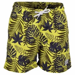 Junior Aiden Swim Trunks Green/Yellow
