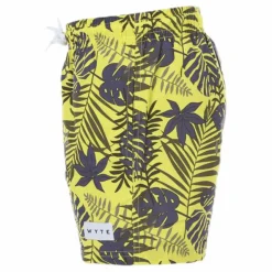 Junior Aiden Swim Trunks Green/Yellow
