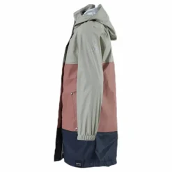 Junior Imber Rain Coat Pink/Blue/Grey
