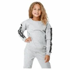 Junior Pansy Crewneck Black/Grey