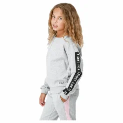 Junior Pansy Crewneck Black/Grey