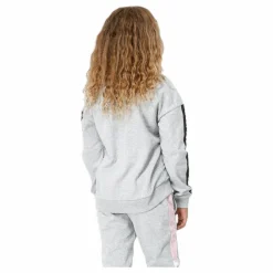 Junior Pansy Crewneck Black/Grey