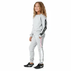 Junior Pansy Crewneck Black/Grey