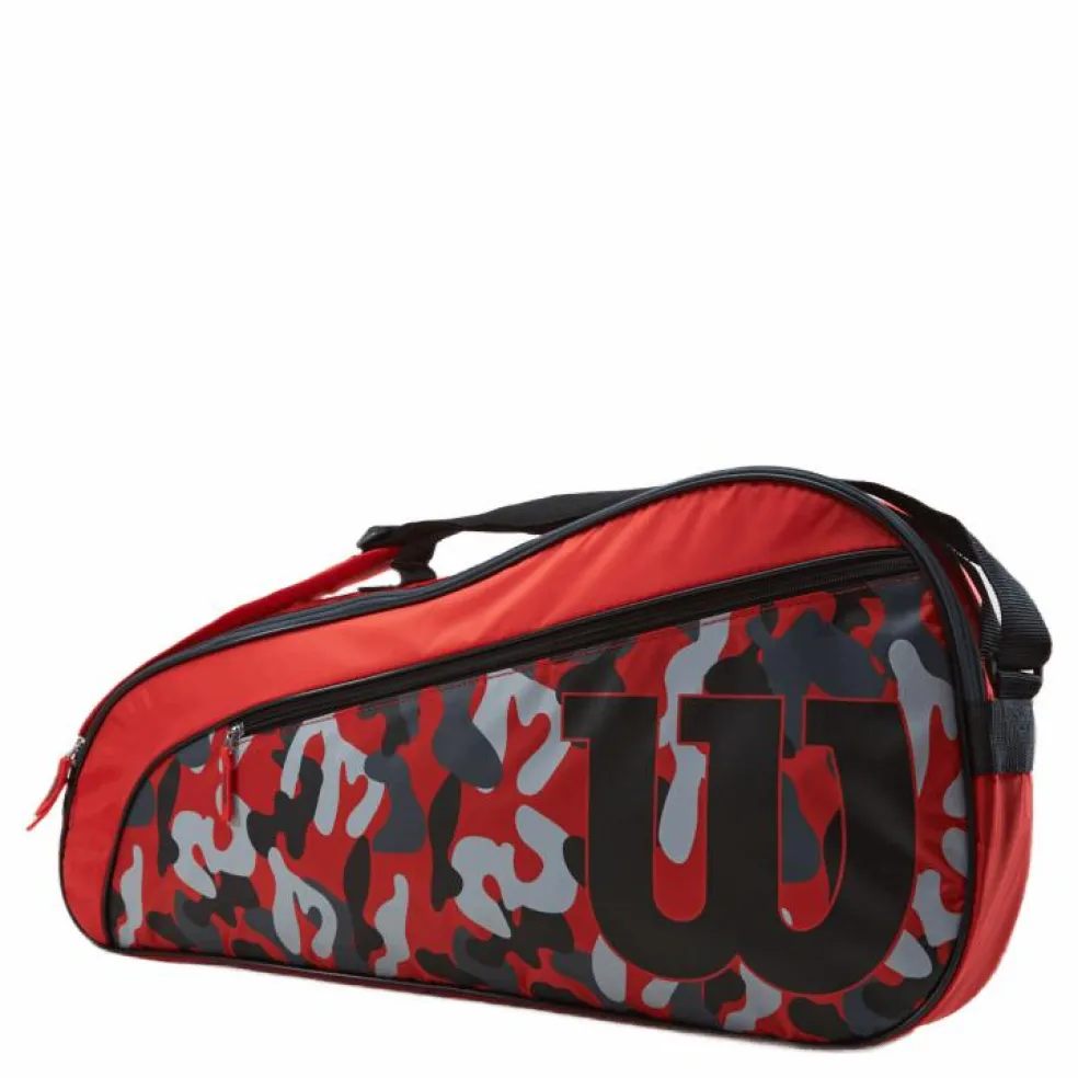 Junior Racketbag Red/grey/black