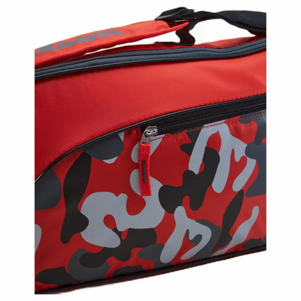 Junior Racketbag Red/grey/black