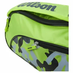 Junior Racketbag Wild Lime/grey/black