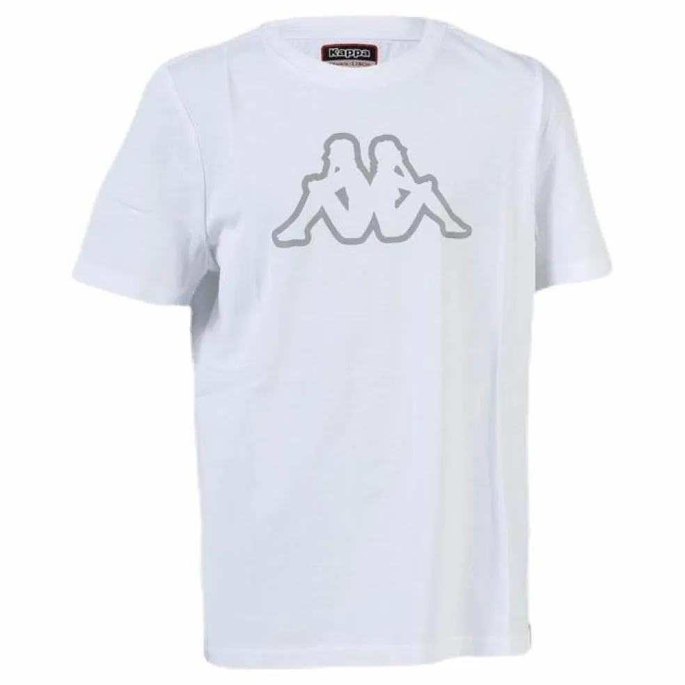 Junior. T-Shirt S/S, Cromen White/Grey