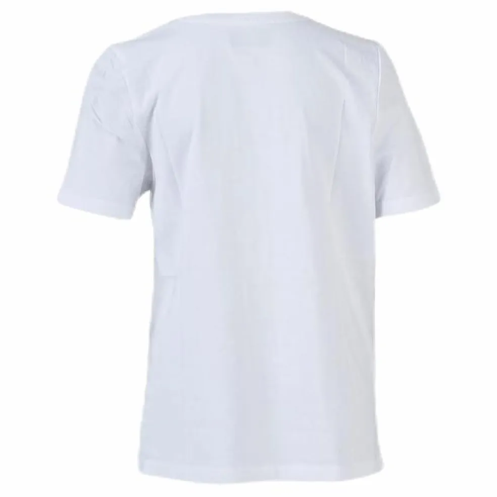 Junior. T-Shirt S/S, Cromen White/Grey