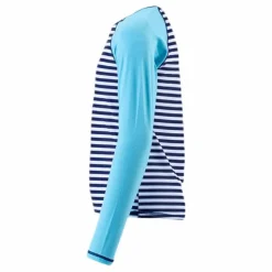 Junior UV Shirt LS Blue/Turquoise