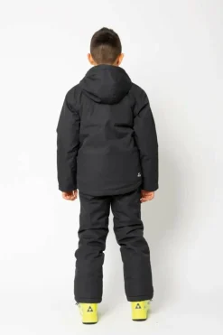 Junior’S Light Padded Ski Jacket Misan Black