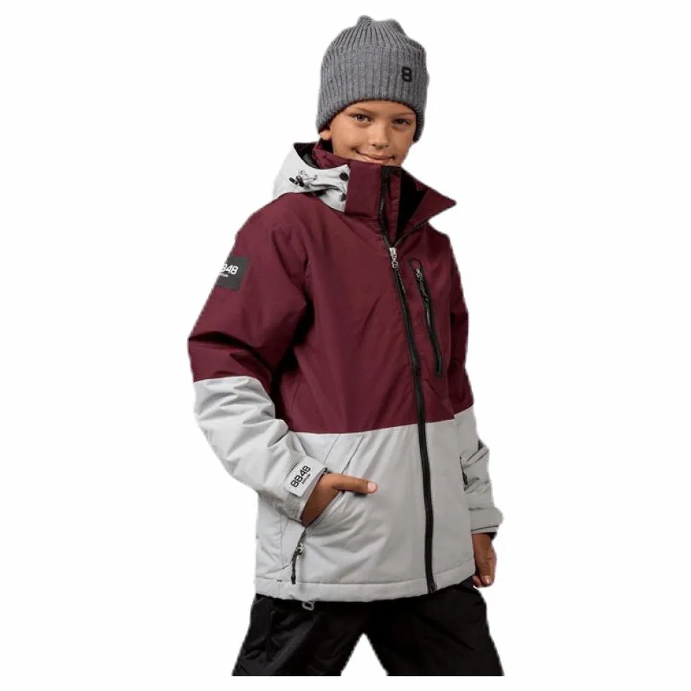 Kaman Junior Jacket Grey/Red